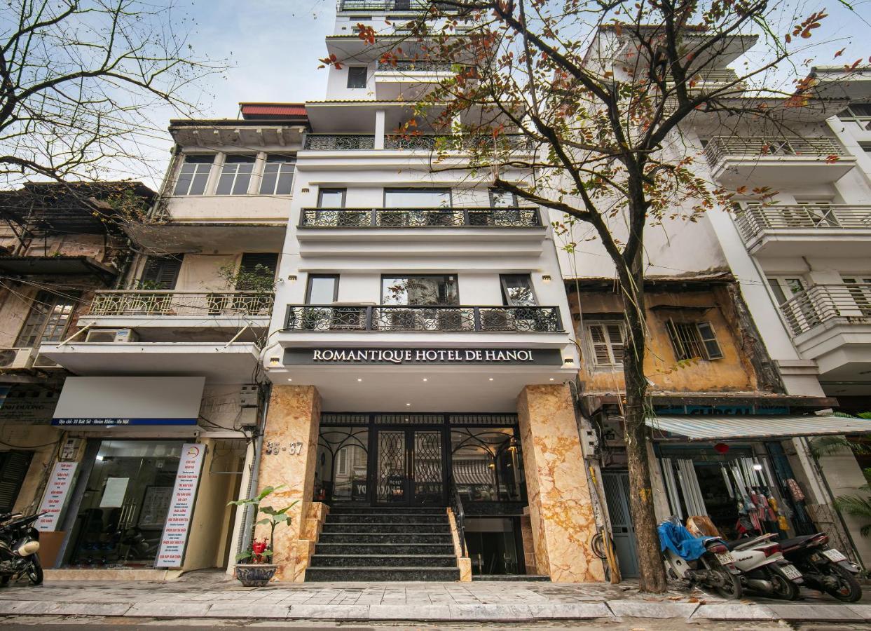 Romantique Hotel De Hanoi Hanói Exterior foto